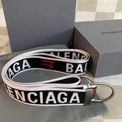 BALENCIAGA バレンシアガ Dリングロゴベルトの画像