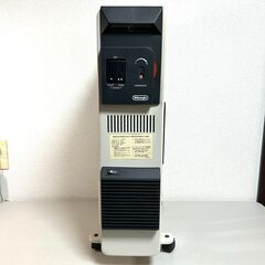 デロンギ  オイルヒーター ヒターファン付き 8枚フィン utax 470812G 空気を汚さない ルームヒーター 動作確認済み Delonghiの画像