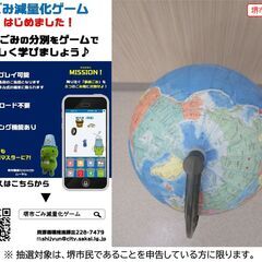 【堺市民限定】(2511-54) 地球儀の画像