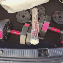 ダンベルセット　お引き取り限定　０円　小牧から　ムッキムキ保障なしの画像