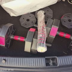 ダンベルセット　お引き取り限定　０円　小牧から　ムッキムキ保障なしの画像