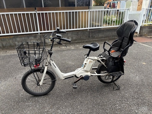 Panasonic 電動子供乗せ自転車 トップ PANASONIC】20インチ子供乗せ
