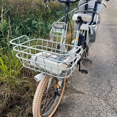 名古屋市内お届け無料20インチ2人乗り自転車電動アシストの画像
