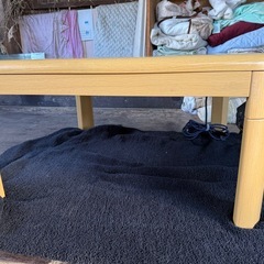 折り畳み木製こたつの画像