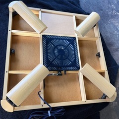 折り畳み木製こたつの画像