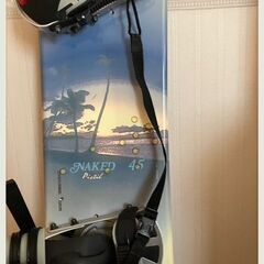 NAKED スノーボード　ケース付レディースの画像