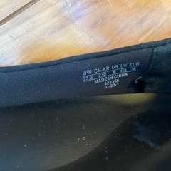 ポインテッドトゥ フラットシューズ パンプス ブラック 23cm の画像