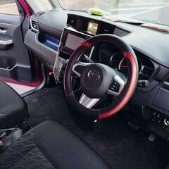 ダイハツトール（トヨタルーミーOEM）★カスタムG　SAⅡ★抹消★赤★低走行の画像