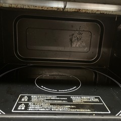 【現状品】𝗕𝗔𝗟𝗠𝗨𝗗𝗔 バルミューダ オーブン電子レンジ 電子レンジ オーブン の画像