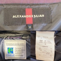 ダウンジャケット　メンズ　M 黒の画像