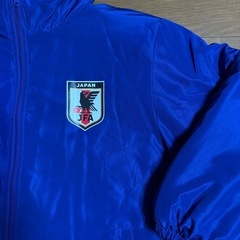 サッカー日本代表フーディットコートの画像