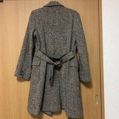 ブラウン　コートの画像
