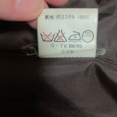 ブラウン　コートの画像