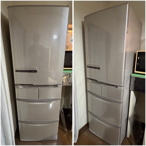 日立 HITACHI 冷凍冷蔵庫 R-K42E (T型) 415L 5ドア