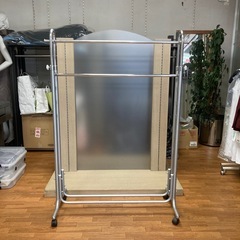 2段ハンガーラックの画像