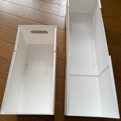 【未使用品】ニトリ   洗面台下整理ボックス5個セット の画像