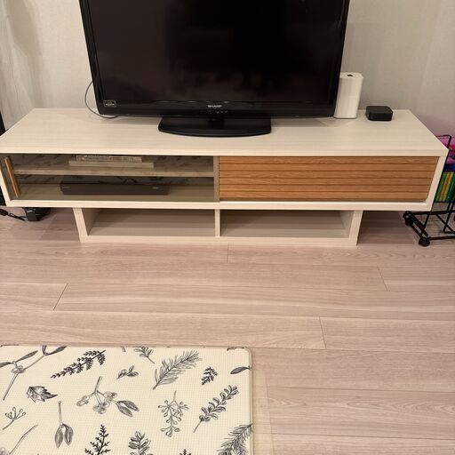 ほぼ新品】Francfranc 割引 セルタ TVボード 1700 NT