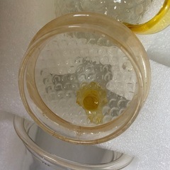 ガラスのティーポットセット(定価6580円)の画像