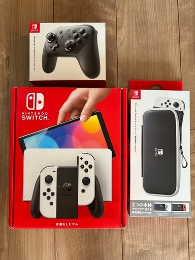 【中古美品】Nintendo Switch 有機ELモデル ホワイト 本体 ニンテンドースイッチ※付属品あり