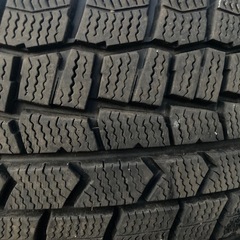 冬タイヤ ダンロップ 175/65R14 4本 9分山程度 フィットキューブbBスイフトなどにの画像
