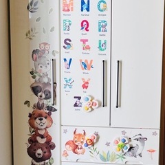 大容量ホワイトクローゼットの画像