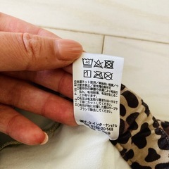 ブリーズ　もちっとした生地　豹柄の画像