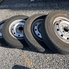 軽貨物用タイヤホイール4本セットの画像