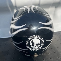 スモールジェットヘルメット・ファイヤーパターン　size58〜60
の画像