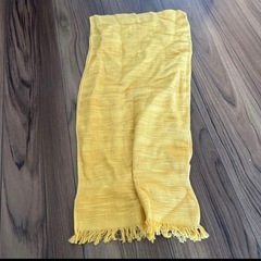 テーブルクロス　黄色の画像