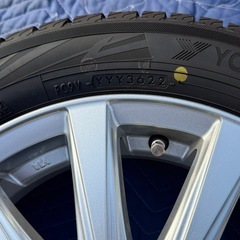 YOKOHAMA ice GUARD iG70 165/60R14 アルミ付スタッドレスタイヤ4本セットの画像