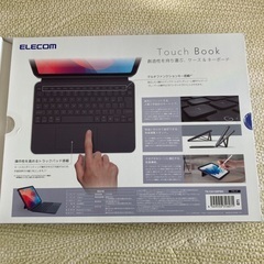 TK-CA12BPBK ELECOM Touch Book iPad用キーボードの画像