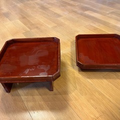 お膳 御膳台 脚付御膳 木製 足付き膳の画像