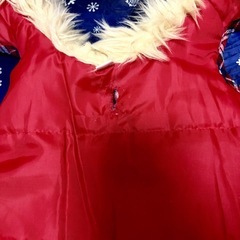 ペット服 ファー付きアウター ジャンパーの画像