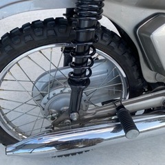 レストア済み　カブカスタム　セル付き4速　85ccボアアップ　新品部品多数　セミオーバーホール　の画像