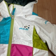 子供100スキーウェアの画像