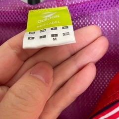 レインウェア　adidas 1度着用のみの画像