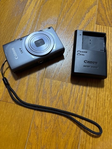 中古品 CanonデジカメIXY160グレー (しん) てだこ浦西のカメラ