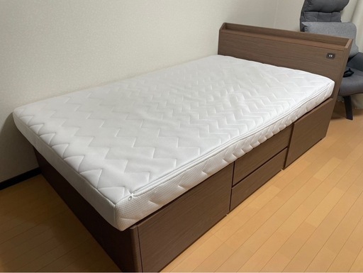 【2023年購入 】　雲のやすらぎマットレス　セミダブルサイズ