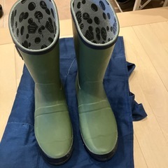 レインブーツ　24.0cmの画像