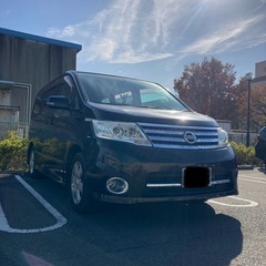 車検取立て　総額表示　乗って帰れます　ニッサン　セレナ　ハイウェイスター　ブラックの画像
