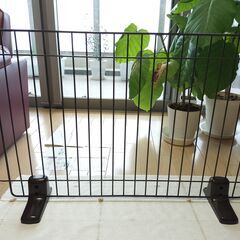 犬 ケージ ペットサークル（屋根付き）＋ペットフェンス アイリスオーヤマの画像