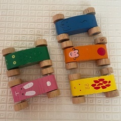 【お取引決定】木のおもちゃ　もりのうんどうかい　の画像
