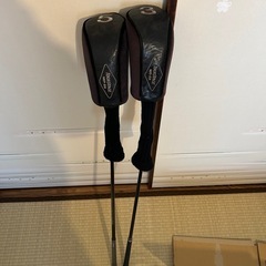 ゴルフのウッド（3番と5番）の画像