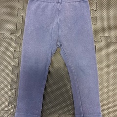 ユニクロ　90 レギンス　10分丈の画像