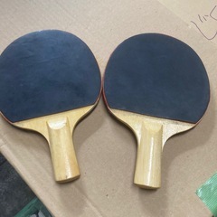 卓球ラケット2個の画像