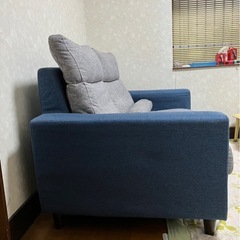 2人掛けソファ　中古の画像