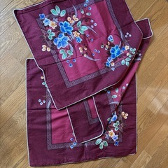 座布団カバー３枚組の画像