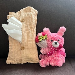 うさぎの置物の画像