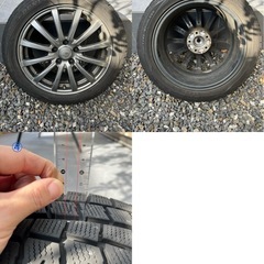 スタッドレスタイヤ(WINTER MAXX02) 17インチ 残り溝約7mmの画像