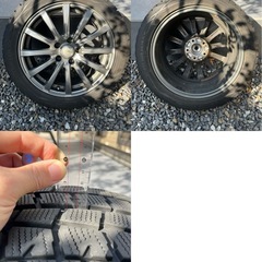 スタッドレスタイヤ(WINTER MAXX02) 17インチ 残り溝約7mmの画像